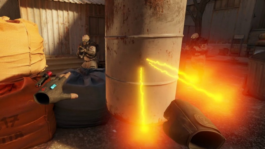 Мод для Half-Life: Alyx превращает гравитационные перчатки в мощное оружие