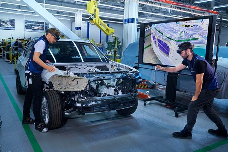 BMW использует дополненную реальность для создания прототипов автомобилей
