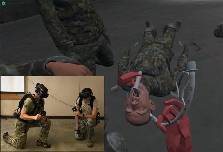 VR-обучение и тренировки военных медиков для армии США