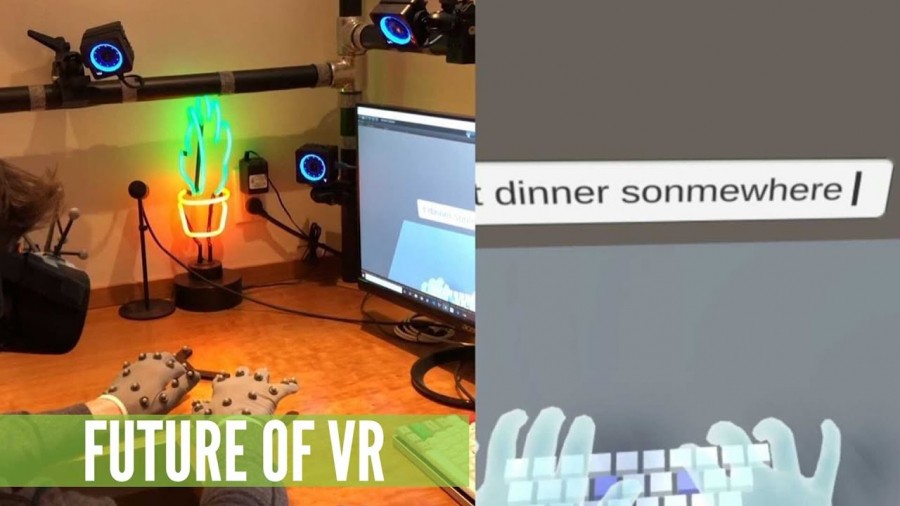 Инженеры Facebook показали ввод текста в VR со скоростью физической клавиатуры