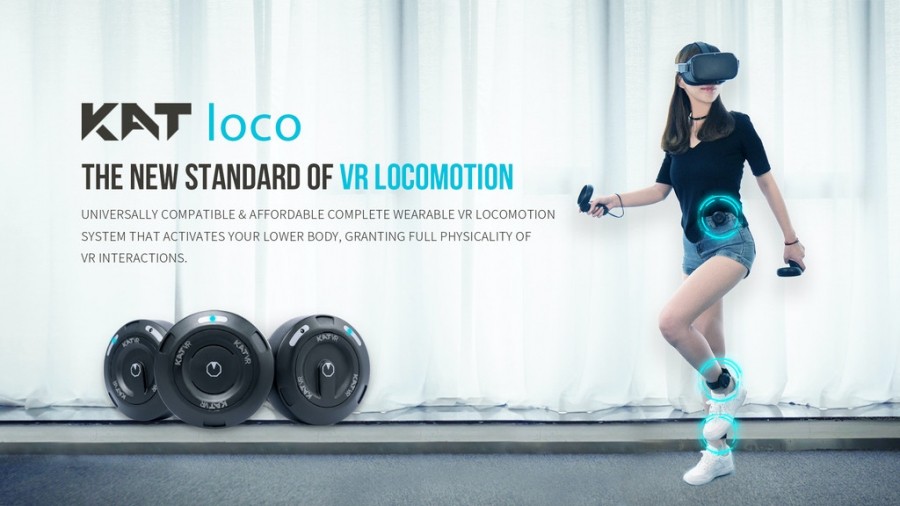 Обновленная версия системы VR-трекинга Kat Loco S