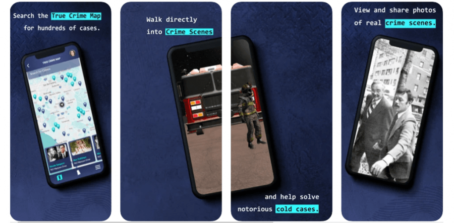 AR-приложение Crime Door позволяет исследовать места самых известных убийств современности 