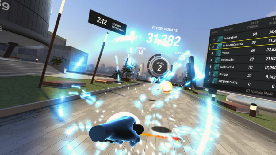 Большое обновление VR-фитнес приложения FitXR