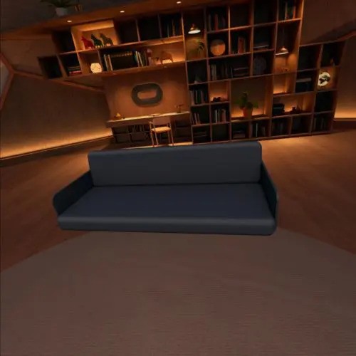 Система безопасности Oculus Guardian позволяет выделить диван в вашей комнате