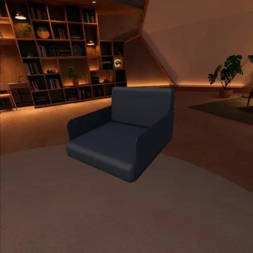 Система безопасности Oculus Guardian позволяет выделить диван в вашей комнате