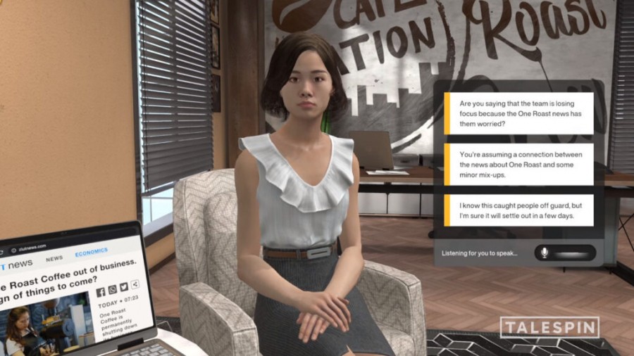 Talespin расширяет библиотеку сложных сценариев обучения в VR