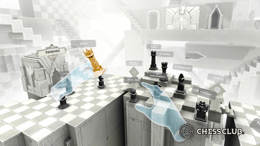 Полноценная игра в VR-шахматы для Oculus Quest