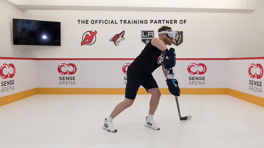 Sense Arena - хоккейная тренировочная VR-платформа, которую применяет NHL