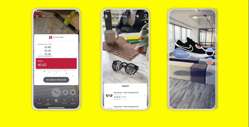 Snapchat утверждает, что AR становится частью повседневного совершения покупок