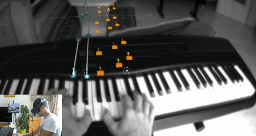 AR-приложение Magic Keys для Oculus Quest научит играть на пианино