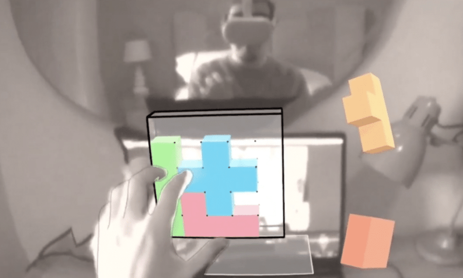 Режим сквозного просмотра в VR-игре Cubism с отображением реальных рук появится в следующем месяце