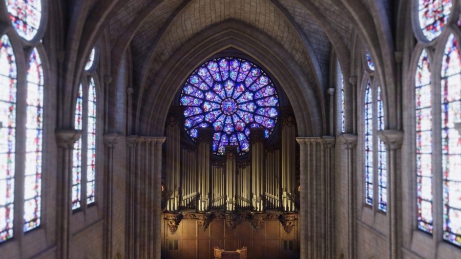 Собор Парижской Богоматери восстановлен в виртуальной реальности