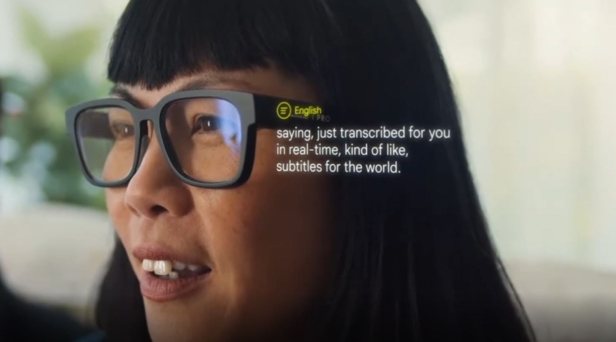 Google показала прототип AR-очков для живого перевода иностранного языка