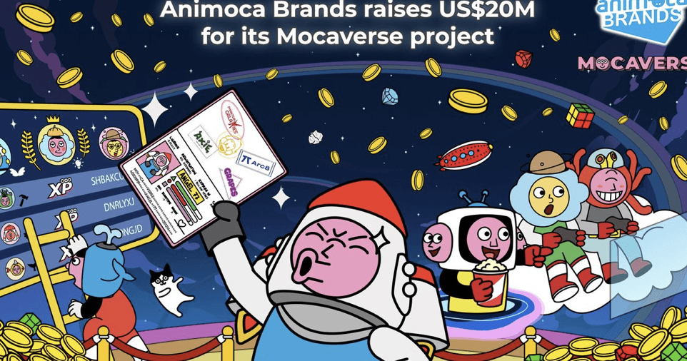 Animoca Brands привлекает $20 млн на расширение проекта Mocaverse