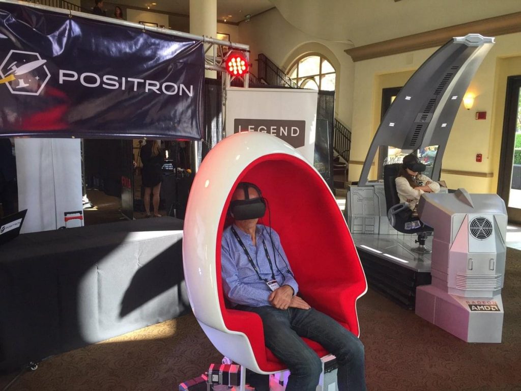 VR кресло Voyager от Positron