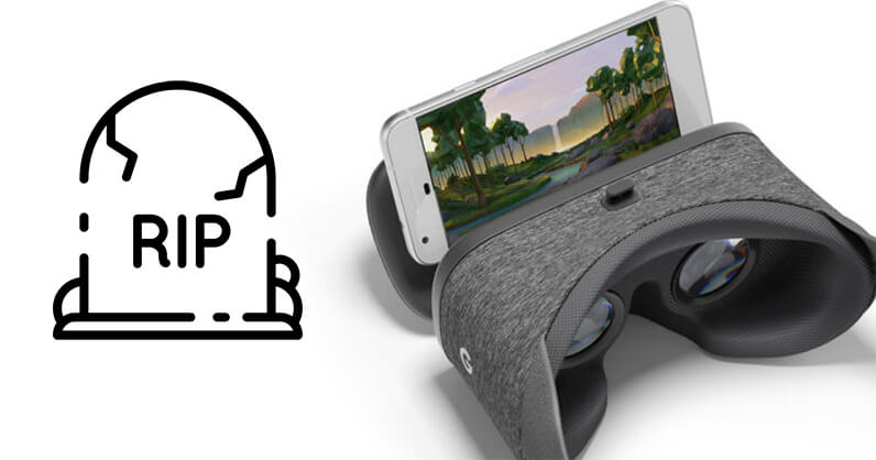 Google фактически закрывает платформу Daydream и производство Daydream View