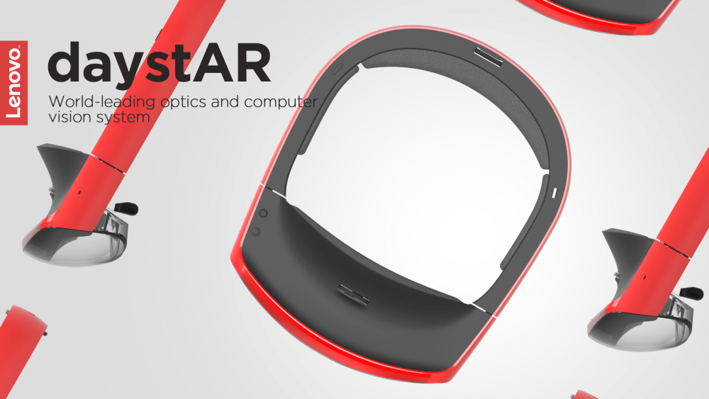 DaystAR — новая концепция дизайна Lenovo для гарнитуры AR