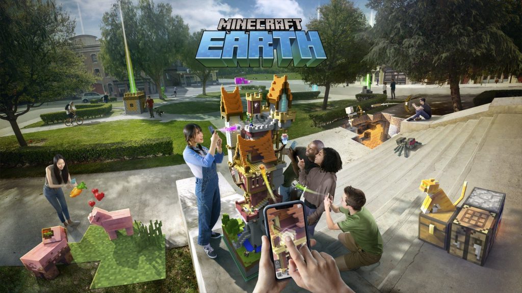 Minecraft Earth: Microsoft превращает реальный мир в AR игровую площадку