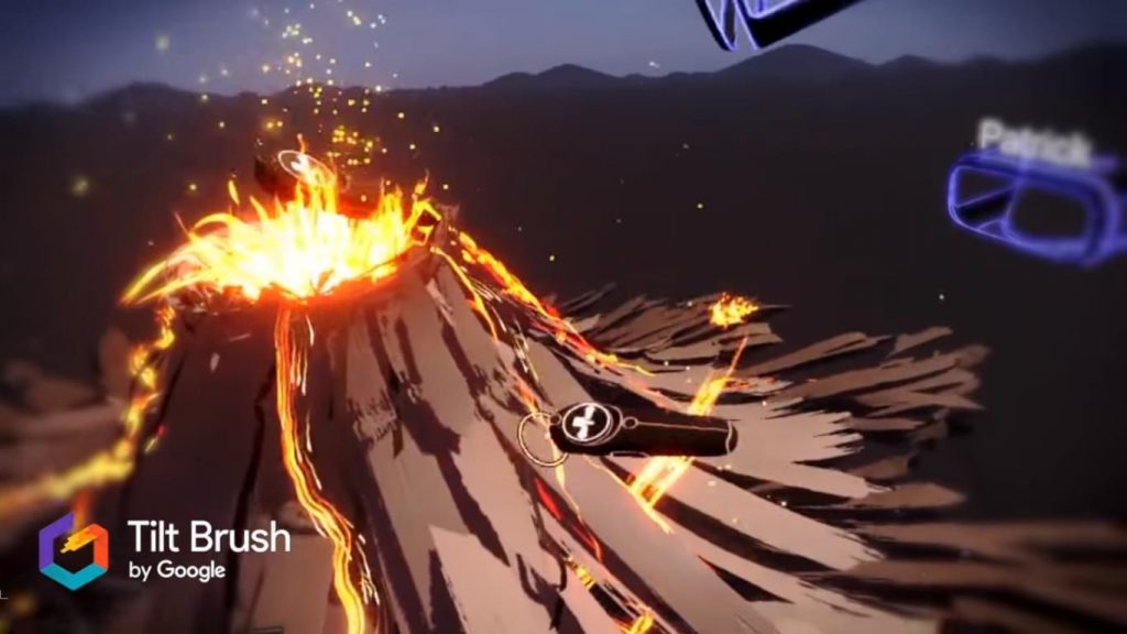 Приложение для VR творчества Tilt Brush обзавелось новыми кистями и инструментами