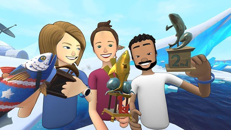 Facebook Spaces начала внедрять мини-игры