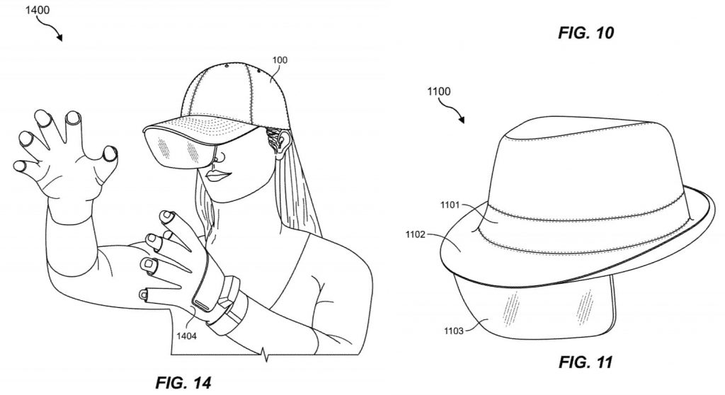 Патентная заявка на головной убор с «искусственной реальностью» от Facebook