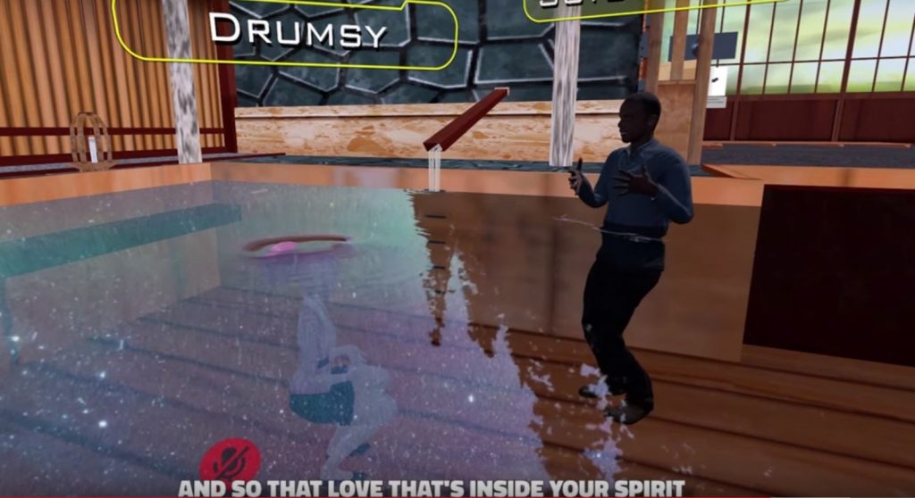Виртуальное благословление: Пастор крестит аниме-девушку в VR Церкви