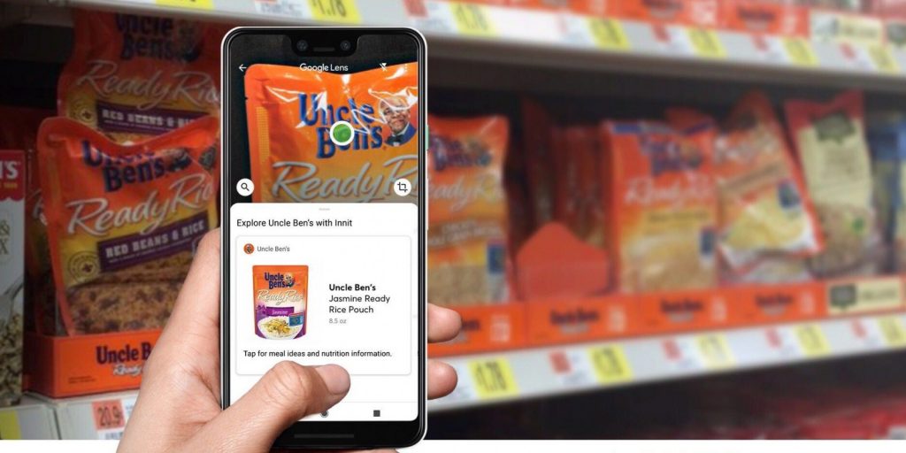AR интеграция Google Lens в супермаркетах
