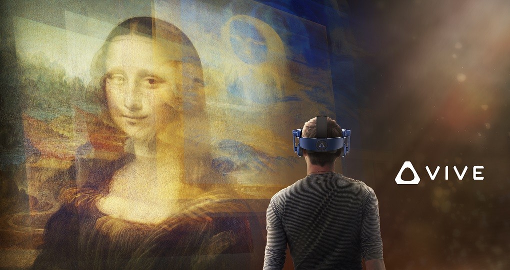 HTC Vive создает для Лувра VR опыт Mona Lisa: Beyond the Glass