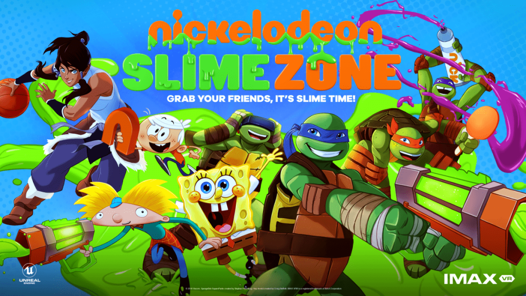 Nickelodeon внедряет SlimeZone в IMAX VR