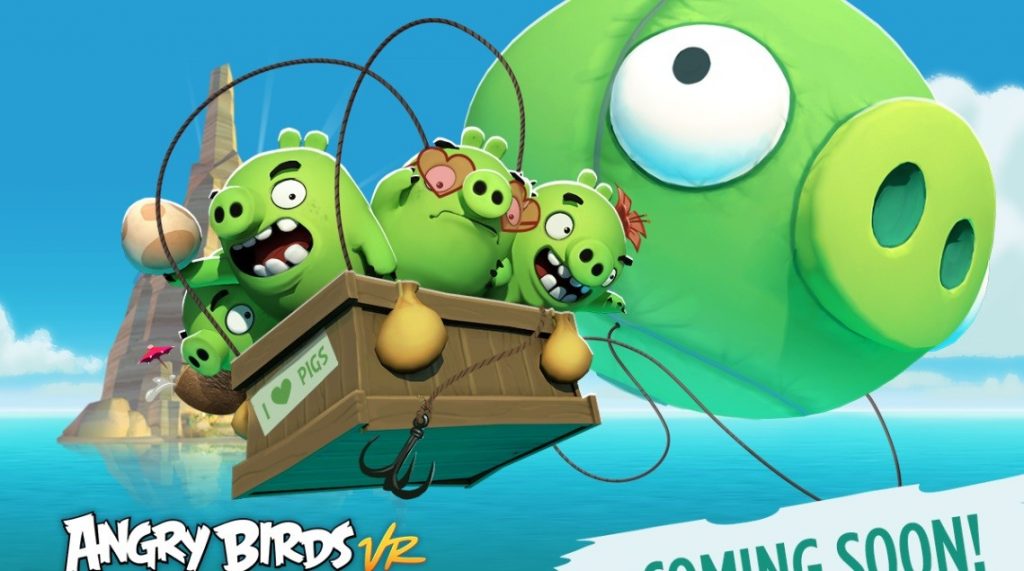 Rovio и Resolution Games работают над Angry Birds VR: Isle of Pigs