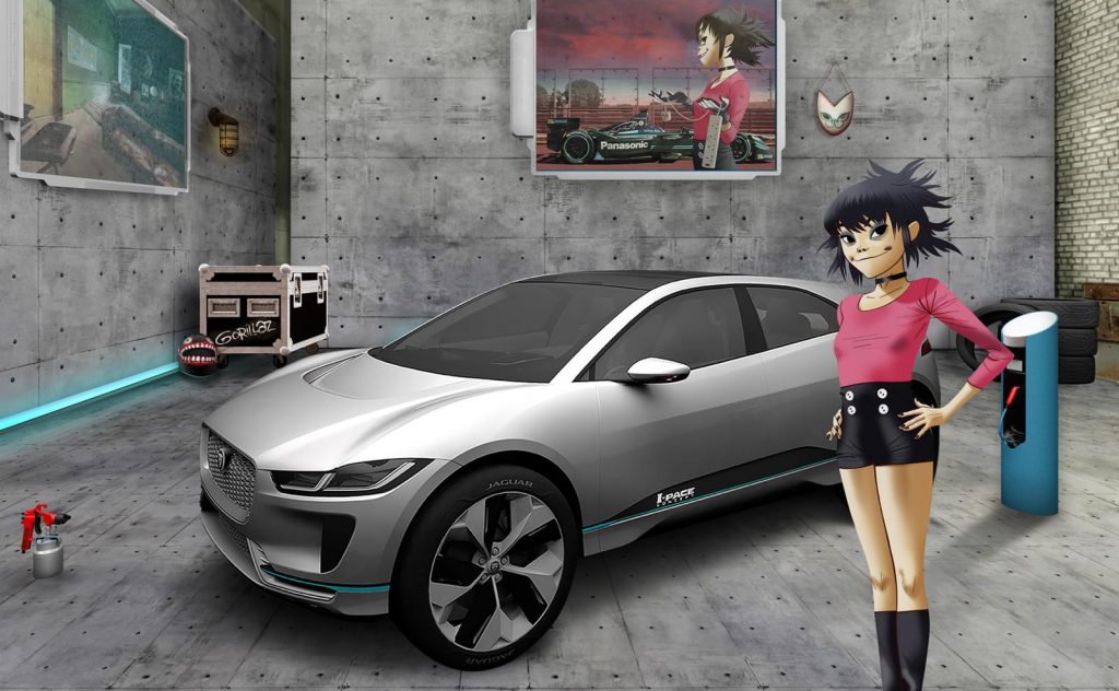 Jaguar Land Rover использует MR приложение Gorillaz для поиска технических талантов