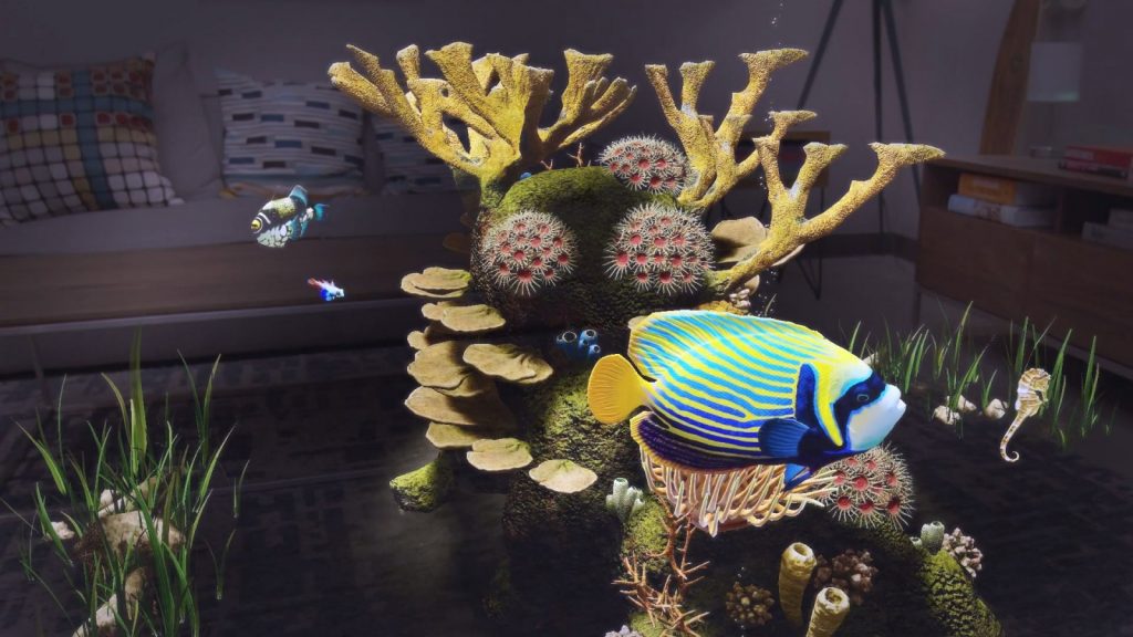 Новый AR опыт «Undersea» от Magic Leap превращает гостиную в коралловый риф