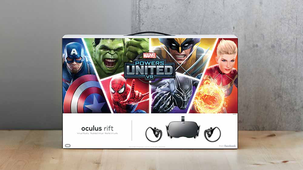 Oculus предлагает со скидкой комплект Oculus Rift+Marvel Powers United VR