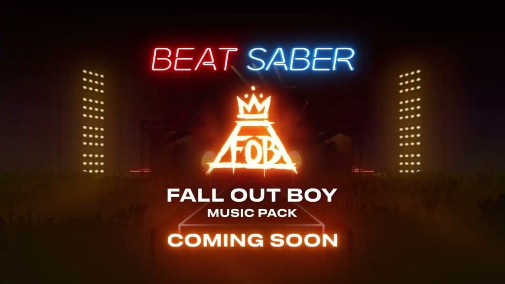 Новый музыкальный пакет от Fall Out Boy для Beat Saber