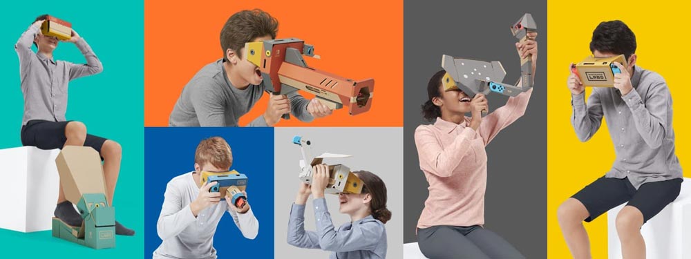 Nintendo Labo VR содержит ностальгическую отсылку к Virtual Boy