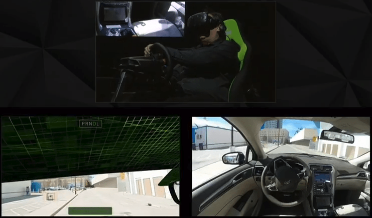 NVIDIA Holodeck позволяет управлять реальным автомобилем в VR