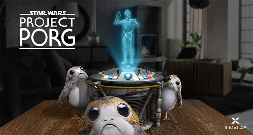 Magic Leap: ILMxLAB представляет «Star Wars: Project Porg»