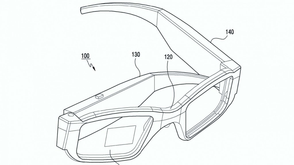 Samsung патентует компактные складывающиеся AR очки