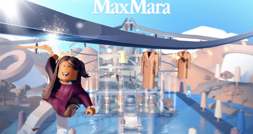 Max Mara запускает игру на Roblox