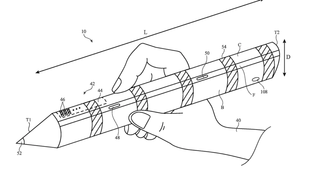 Новый патент стилуса от Apple может описывать первый контроллер Vision Pro