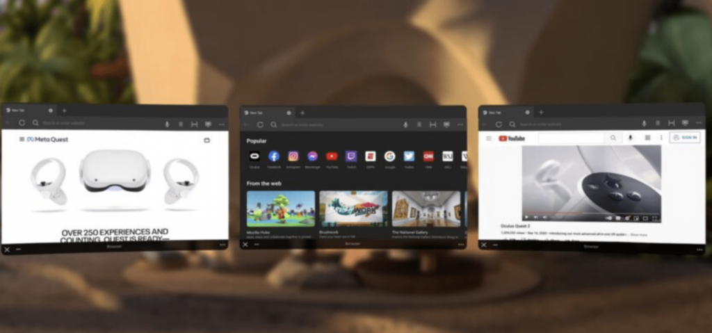 Браузер Meta Quest* получил повышение производительности и экспериментальный просмотр PDF-файлов