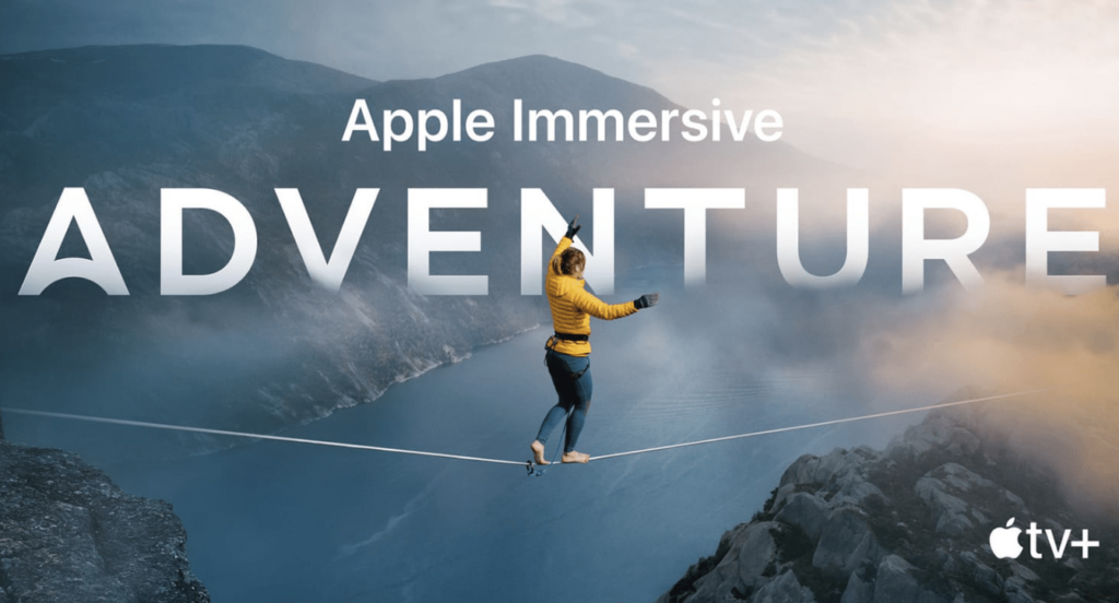 Новое видео о паркуре уже доступно на Apple Vision Pro