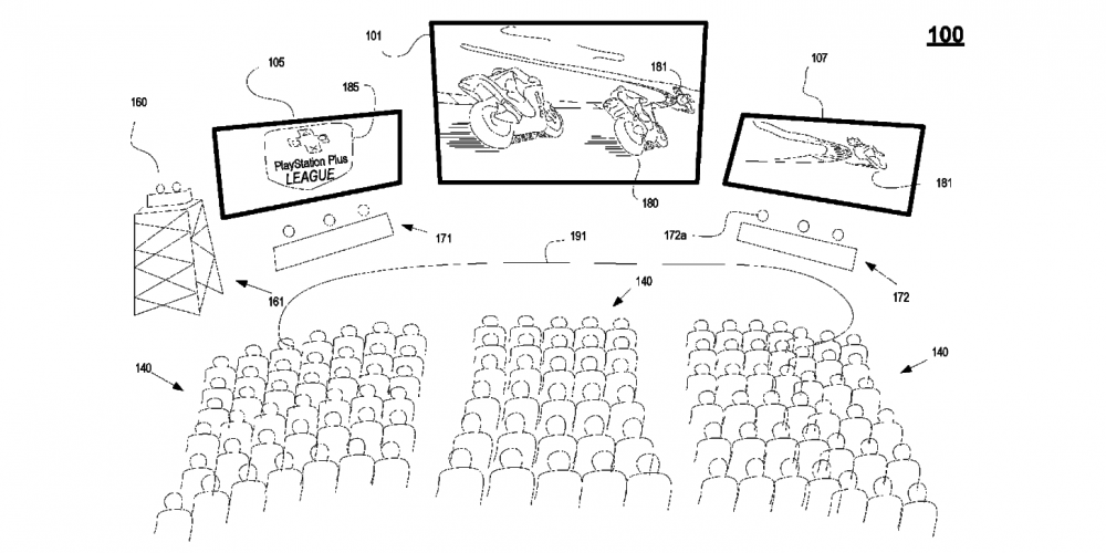 Sony патентует зрительскую систему для киберспортивных VR турниров