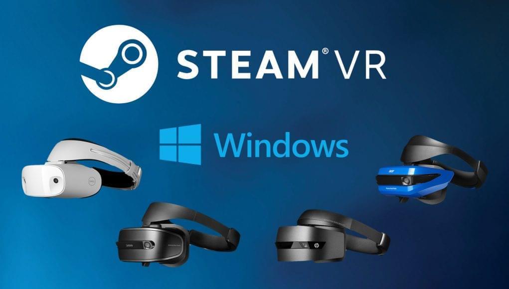 Steam VR для гарнитур Windows MR