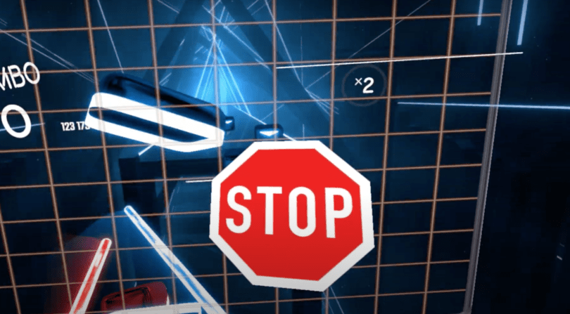 Stop Sign VR — система предупреждения для защиты человека во время игры в VR