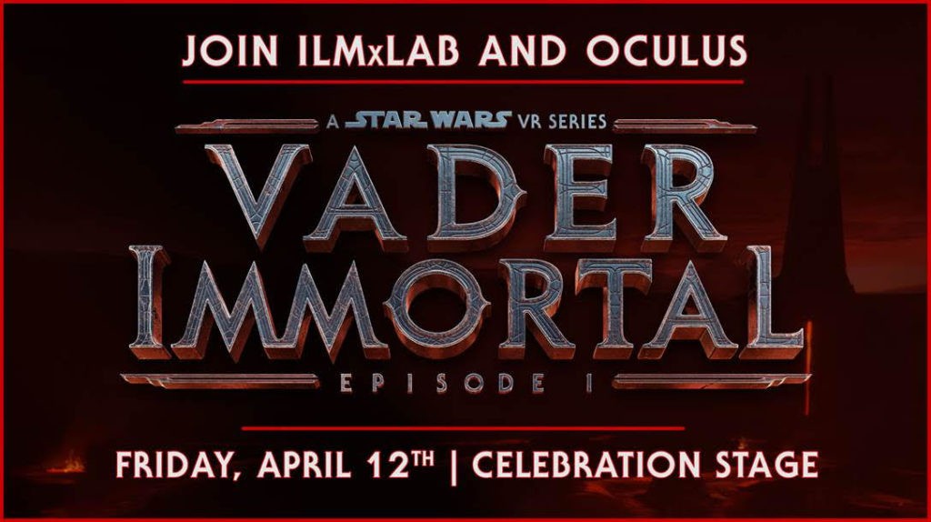 ILMxLab обещает демонстрацию и подробности о VR опыте Vader Immortal уже в апреле