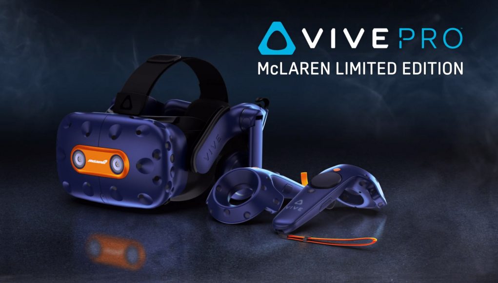 Гарнитура Vive Pro McLaren Edition за $1 550  вызывает недоумение у VR комьюнити