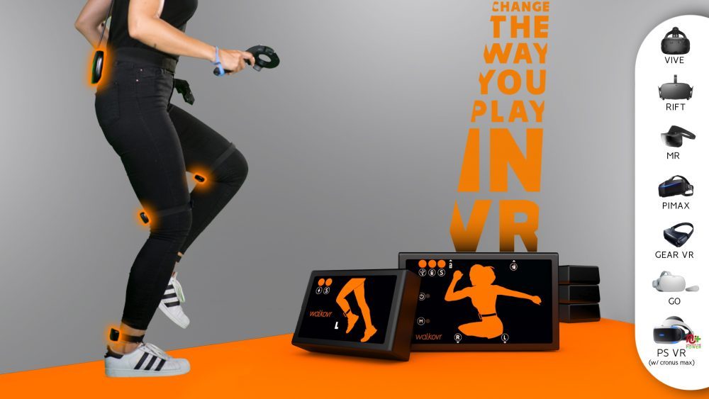 Необычная система для VR локомоции WalkOVR проводит сверхуспешную кампанию на Kickstarter