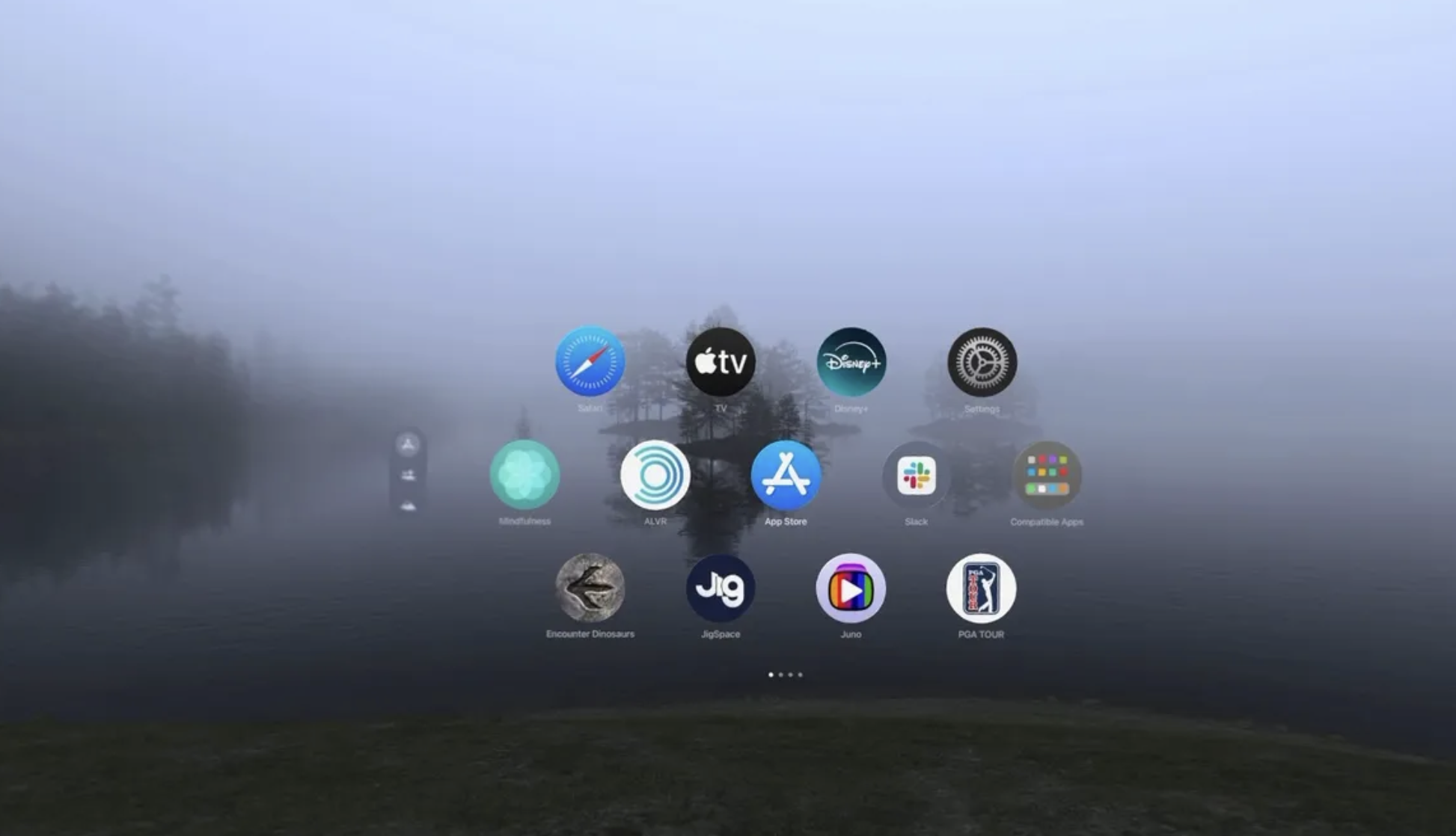 Apple Vision Pro: новая виртуальная среда озера Врангла