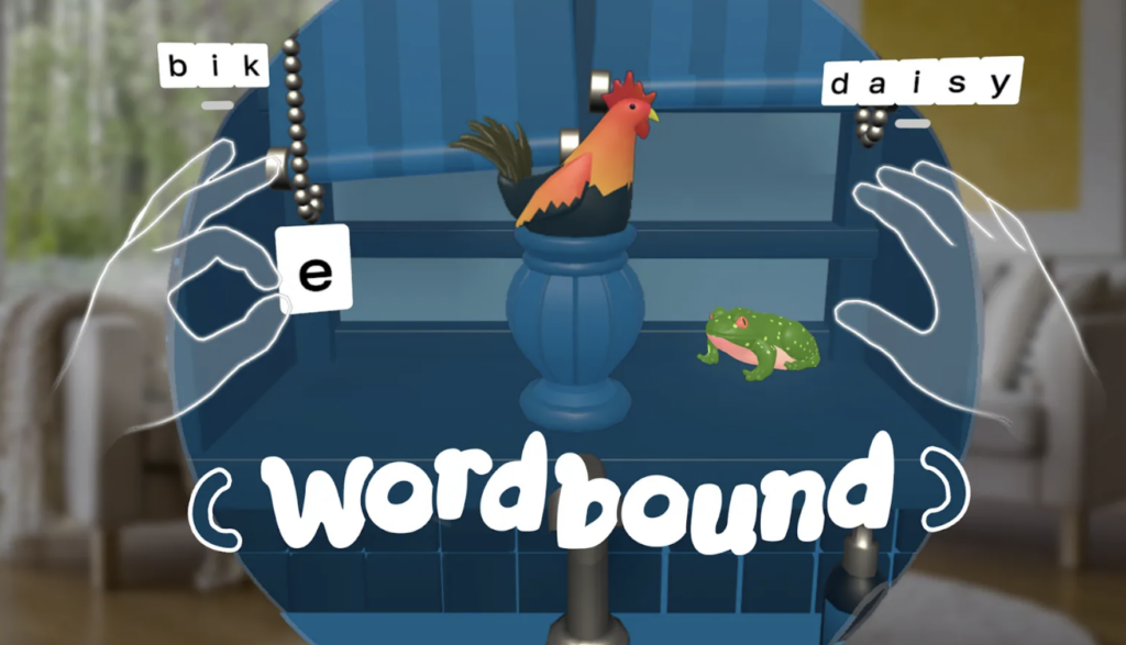 Wordbound — головоломка, которая скоро появится на Quest 3* и Apple Vision Pro